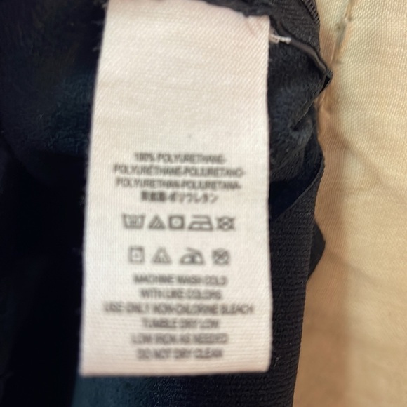 Free people Faux Vegan Leather Skinny Pants Leggings - Picture 11 of 11